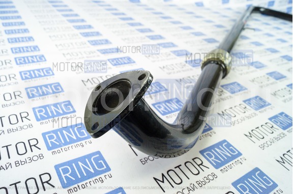 Резонатор (труба) Stinger Auto под штатную установку с гофрой для ВАЗ 2110-2112 с двигателем 1.5л