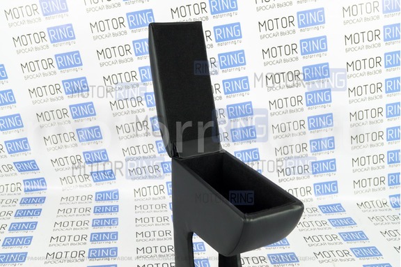 Подлокотник-бокс ArmAuto из экокожи с магнитной застежкой для Лада Ларгус, Nissan Almera 2012-2018 г.в., Renautl Clio, Symbol