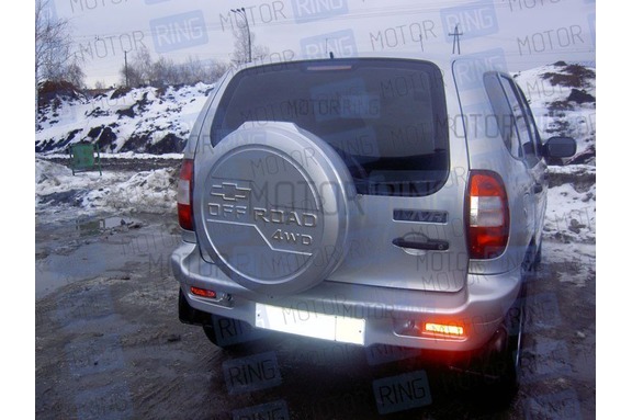 Чехол запасного колеса OFF ROAD для Шевроле Нива, Лада Нива Тревел