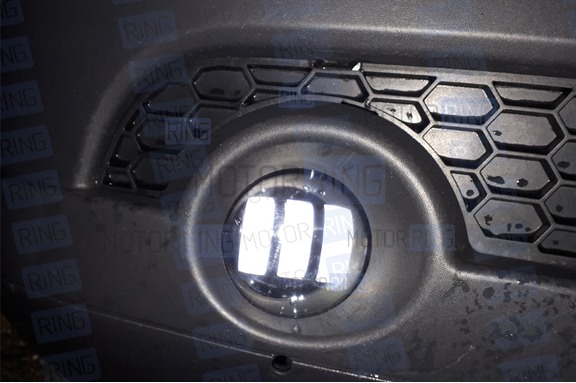 Диодные ПТФ Sal-Man 50W 4600lux для Лада Приора, Шевроле Нива с 2009 г.в., Лада Нива 2123, ГАЗ Газель