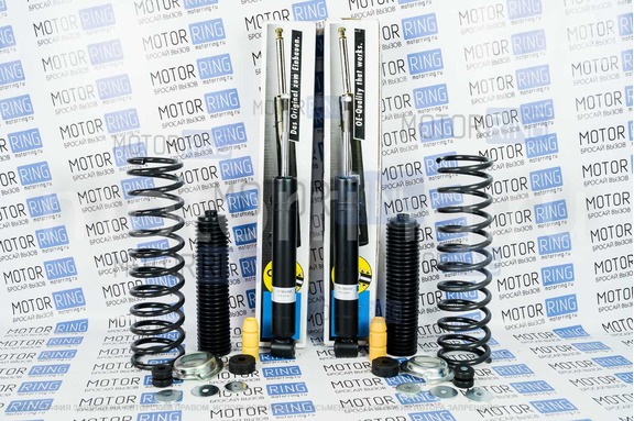 Комплект задней подвески в сборе BILSTEIN (Бильштайн), масляные ВАЗ 2110-2112.