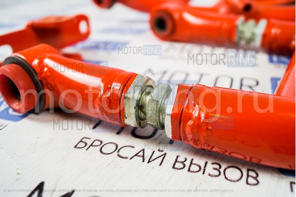 Рычаги треугольные Razgon Стрит-Про регулируемые на полиуретановых сайлентблоках для ВАЗ 2101-2107