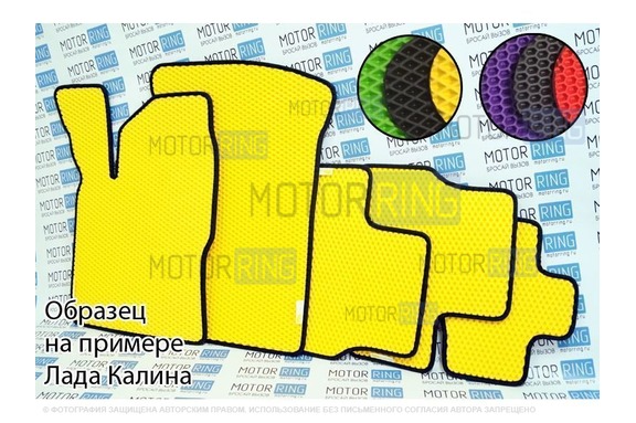 Салонные коврики EVA SPC полномасштабные для Hyundai Santa Fe Classic 2000-2012 г.в.