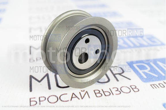 Натяжной ролик ГРМ двухрядный Marel Magnum для 8 кл ВАЗ 2108-21099, 2110-2112, 2113-2115, Лада Калина, Приора, Гранта в комплектации Стандарт, Ока