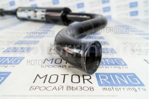Выпускной комплект Stinger Auto без глушителя (резонатор с гофрой) с пауком под 2 ДК для 16 кл Лада Приора, Приора 2 с двигателем 1.6 литра
