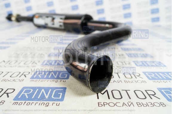 Выпускной комплект Stinger Auto без глушителя (резонатор с гофрой) с пауком под 2 ДК для 16 кл Лада Приора, Приора 2 с двигателем 1.6 литра
