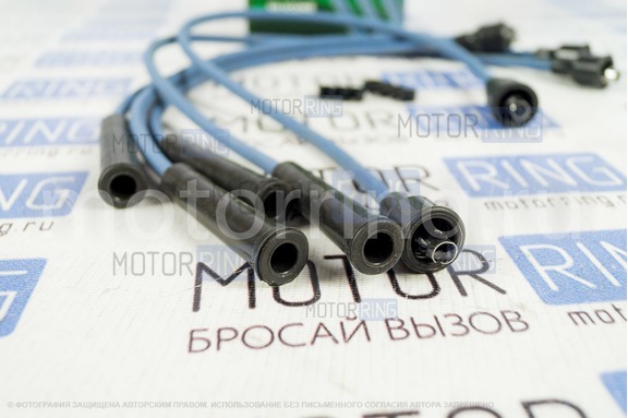 Высоковольтные провода (70% силикон) Tesla T134H для карбюраторных ВАЗ 2101-2107