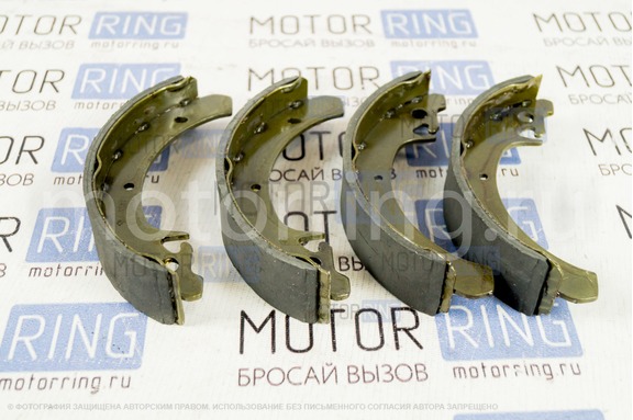 Тормозные колодки задние FORTECH для ВАЗ 2108-21099, 2110-2112, 2113-2115, Лада Калина, Калина 2, Гранта, Гранта FL, Датсун без АБС