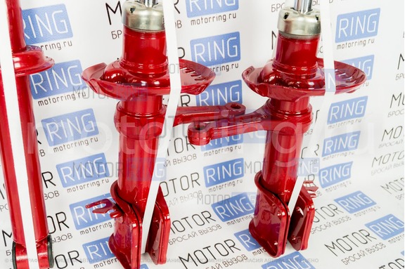 Комплект газомасляных стоек и амортизаторов RZ LUX Tuning без занижения и с занижением 30/50/70/90 мм для Лада Приора, Калина, Калина 2, Гранта