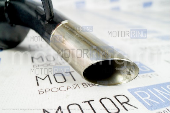 Глушитель прямоточный Stinger Sport MUTE без насадки для Лада Ларгус