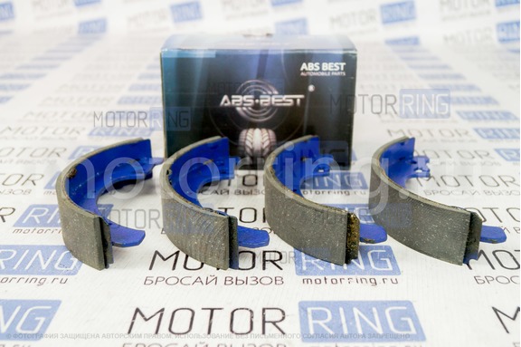 Тормозные колодки задние ABS-Best для ВАЗ 2108-21099, 2110-2112, 2113-2115, Лада Калина, Калина 2, Приора, Гранта, Гранта FL, Датсун без АБС