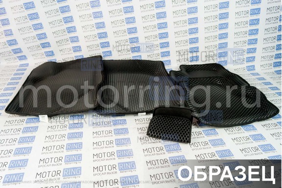 Формованные коврики EVA 3D Boratex в салон для SsangYong Actyon 2 2011-2017 г.в.