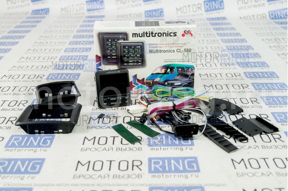 Бортовой компьютер Multitronics CL-580 (CL-585) без голосового синтезатора для автомобилей УАЗ Патриот, ГАЗ