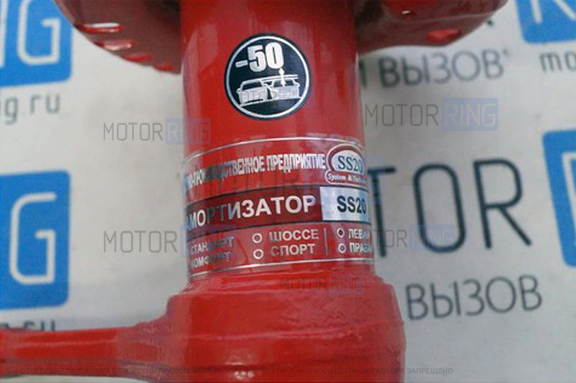Передние стойки SS20 Racing серии Спорт с занижением 50 мм для Лада Приора, Калина 2, Гранта, Гранта FL, Датсун
