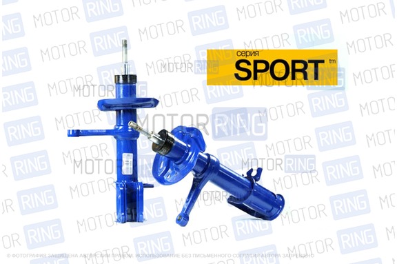 Газомасляные стойки передней подвески АСОМИ Sport для Лада Калина