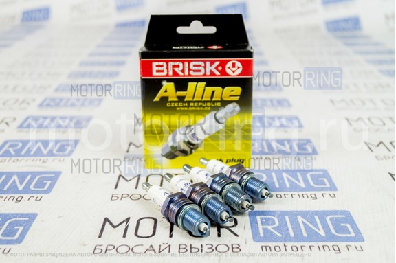 Комплект свечей BRISK A-line № 2 для карбюраторных ВАЗ 2108-21099