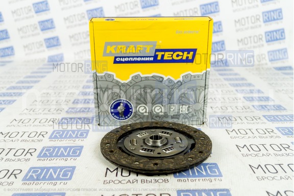 Диск сцепления Krafttech для ВАЗ 2108-2109, 2113-2115