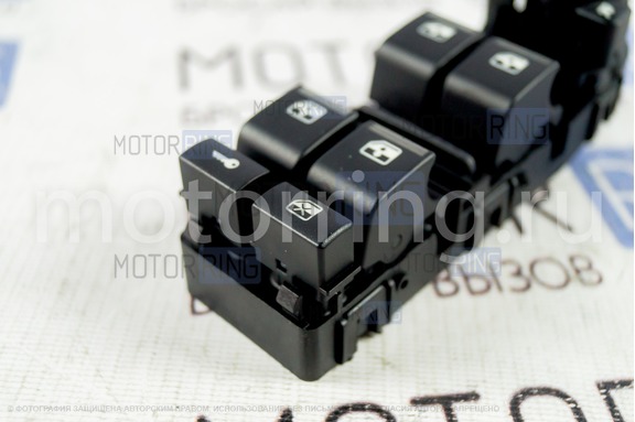 Блок управления 4 стеклоподъемниками с блокировкой дверей и регулировкой электрозеркал ИТЭЛМА для Лада Приора, Приора 2