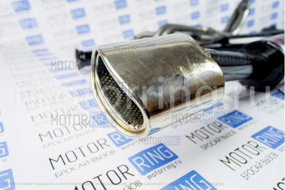 Выпускной комплект Stinger Auto с глушителем для 8 кл ВАЗ 2115