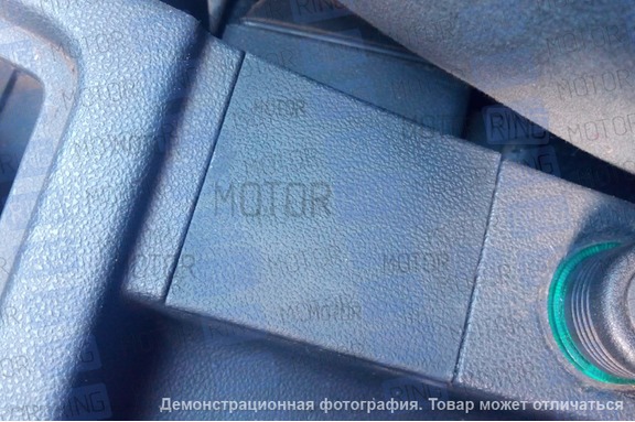 Заглушка в тоннель пола вместо блока обогрева сидений Лада Приора