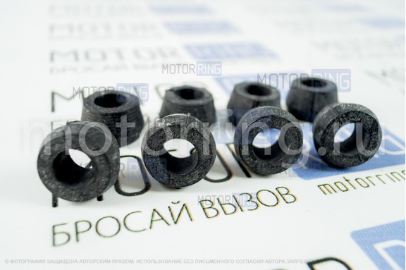 Комплект втулок заднего амортизатора TRT-Parts для ВАЗ 2101-2107, Лада 4х4, Нива Легенд
