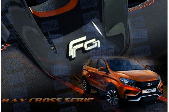 Анатомическое рулевое колесо Ferrum Group CROSS Serie для Лада Веста, Икс Рей, Ларгус FL