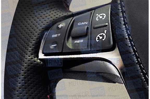 Анатомическое рулевое колесо Ferrum Group GRAND SPORT со вставками из алькантары для Лада Веста, Икс Рей, Ларгус FL