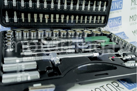 Набор инструментов Аэрофорс 94-PC 1/4, 1/2