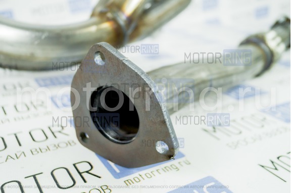 Паук 4-2-1 из нержавеющей стали с виброкомпенсатором для 16 кл Chevrolet Lacetti