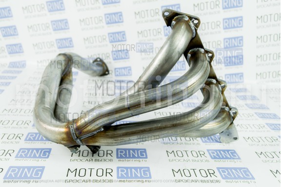 Паук 4-2-1 из нержавеющей стали с виброкомпенсатором для 16 кл Chevrolet Lacetti