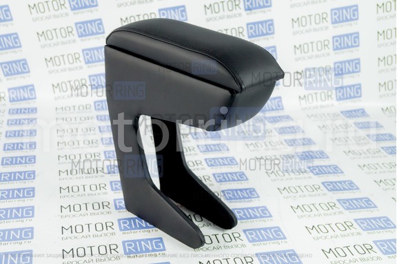 Подлокотник бокс ArmAuto из экокожи с магнитной застежкой для Nissan Terrano, Renault Duster 2009-2021 г.в., Logan 2005-2013 г.в., Sandero 2007-2012 г.в., Daewoo Matiz