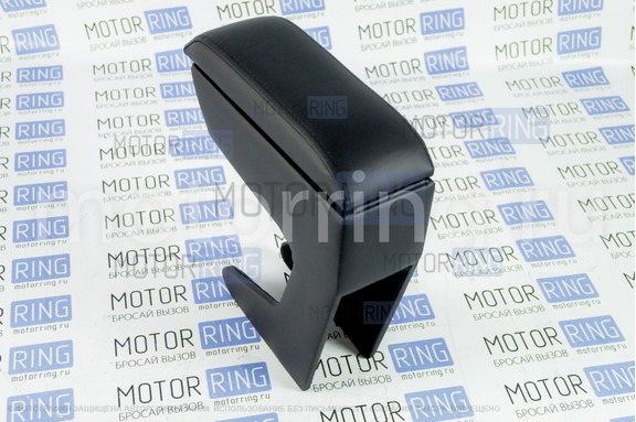 Подлокотник бокс ArmAuto из экокожи с магнитной застежкой для Nissan Terrano, Renault Duster 2009-2021 г.в., Logan 2005-2013 г.в., Sandero 2007-2012 г.в., Daewoo Matiz