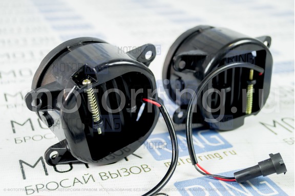 Диодные ПТФ 30W для Лада Гранта FL, Лада Веста, Веста NG, Икс Рей, Ларгус FL, Нива Урбан, Искра, Рено (аналог)
