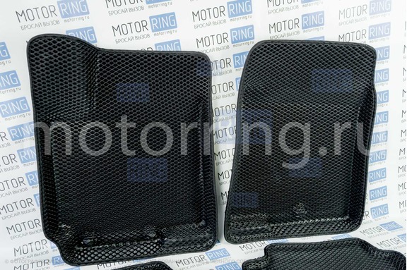 Формованные коврики EVA 3D Boratex в салон для Hyundai Solaris 2010-2016 г.в.