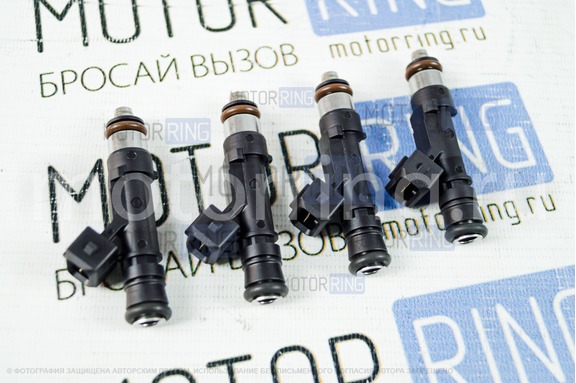 Комплект форсунок BOSCH 502 для ВАЗ 2108-21099, 2110-2112, 2113-2115, Лада Калина, Приора, 4х4 (Нива)