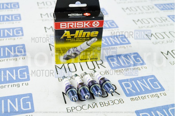 Комплект свечей зажигания Brisk A-Line №20 для Лада Ларгус 16V