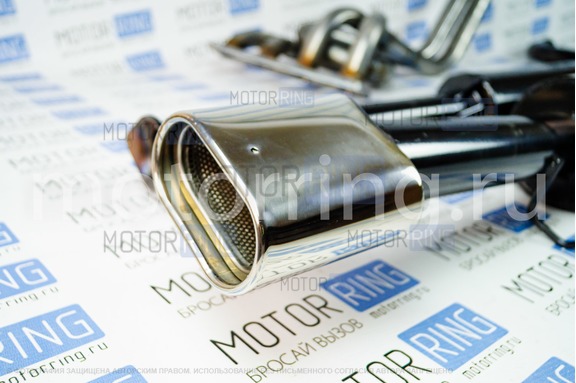 Выпускной комплект Stinger Auto Субару Саунд с глушителем для 16 кл Лада Приора седан, универсал