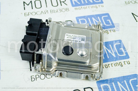 Контроллер ЭБУ Bosch 21126-1411020-46 (M17.9.7 E-Gas) под электронную педаль газа для Лада Приора, Приора 2