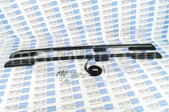 Рейлинги черный полимер АПС для Toyota Prado 150 с 2009 г.в.