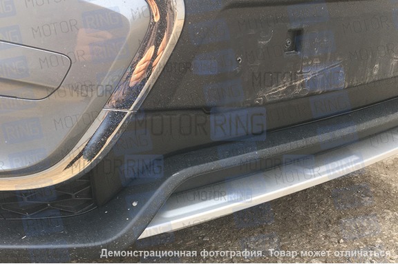 Комплект зимней защиты радиатора в нижнюю решетку бампера (заглушка на зиму) ЯрПласт для Лада Веста Кросс