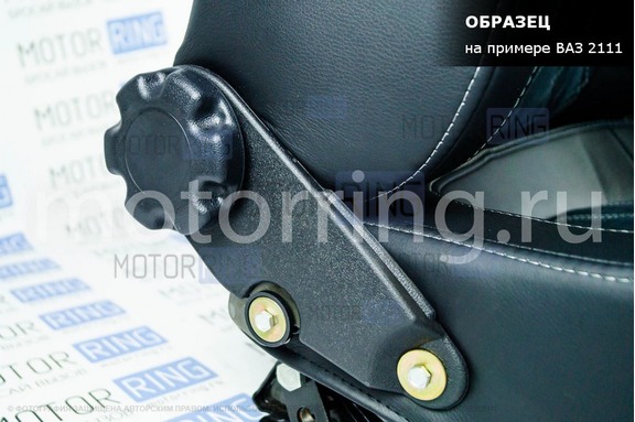Комплект анатомического салона Recaro в сборе экокожа с алькантарой (цветная строчка Ромб/Квадрат) для ВАЗ 2110, Лада Приора седан