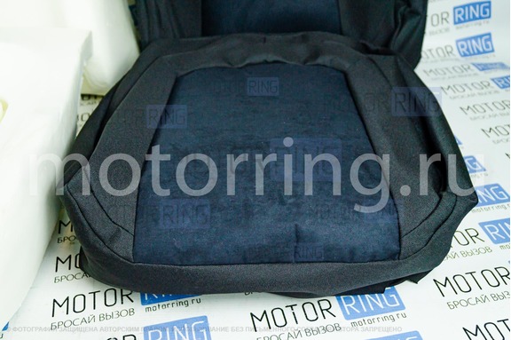 Комплект для сборки сидений Recaro ткань с алькантарой для ВАЗ 2108-21099, 2113-2115, 5-дверная Нива 2131