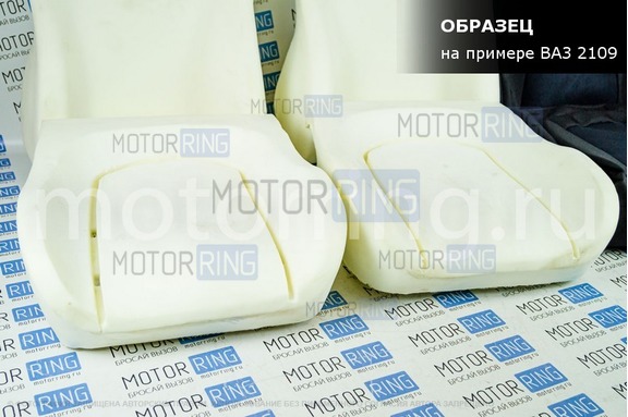 Комплект для сборки сидений Recaro ткань с алькантарой для ВАЗ 2110, Лада Приора седан