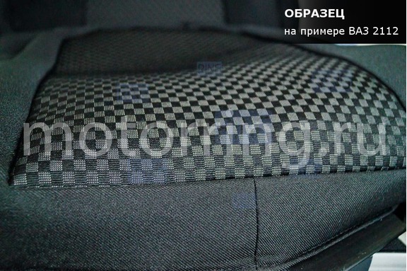 Комплект для сборки сидений Recaro (черная ткань, центр Ультра) для 3-дверную Лада 4х4 (Нива) 21213, 21214