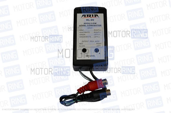 Переходник на колонки-RCA ARIA HL-2C