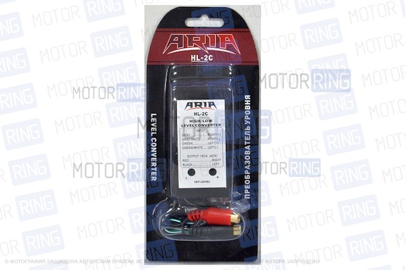 Переходник на колонки-RCA ARIA HL-2C