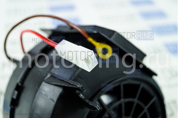 Электровентилятор отопителя Luzar для ВАЗ 2108-21099, 2110-2112, 2113-2115