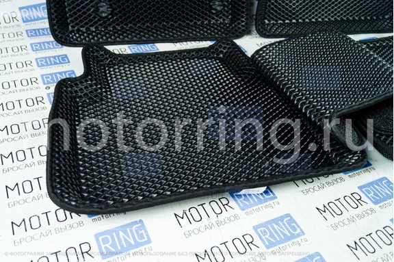 Формованные коврики EVA 3D Boratex в салон для Toyota Camry xv70 c 2018 года выпуска