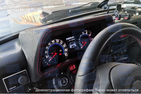 Электронная комбинация приборов Gamma GF 826 Черная для Лада 4х4 (Нива)