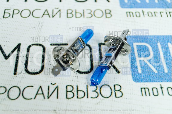 Галогеновые лампы MTF Light Titanium 12V 27W 4400K H27-881 (загнутый цоколь)